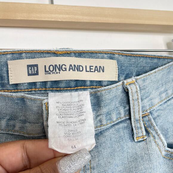 GAP | Long and Lean Stretch Bootcut Jeans | 6 Ankle - Picture 5 of 5